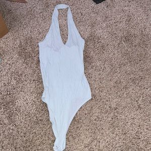 Baby blue bodysuit